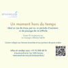 Bon cadeau Massage avec des Bols Chantants